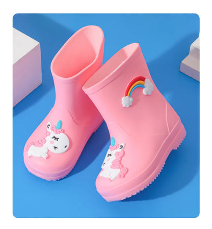 🌧️👢 Kids' Rain Boots – Dry and Tough!