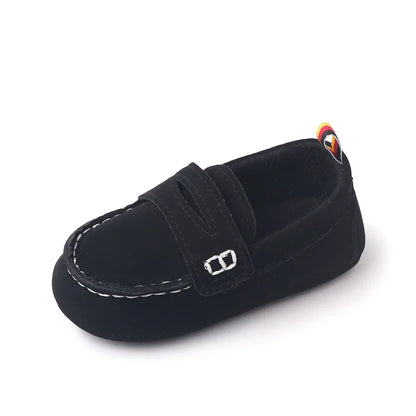 Soft Moccasins with Rubber Sole – Perfect for First Steps!