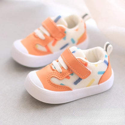 👟 Luchtige Sneakers met Klittenband – Licht & Comfortabel!