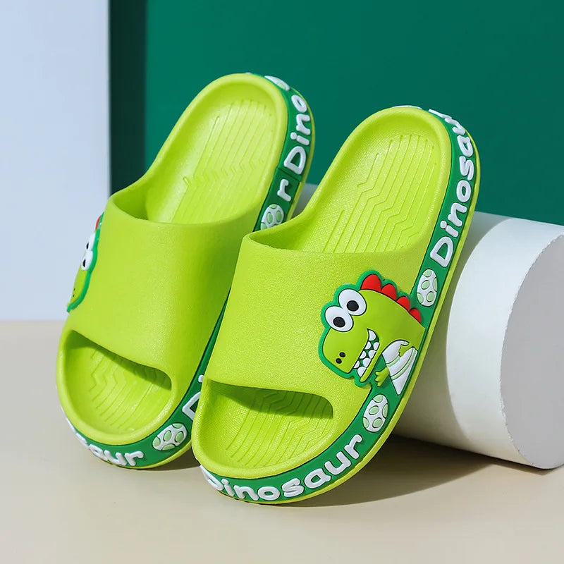 🦖✨ Dinosaurus Slippers – Veilig en Speels voor Kinderen!