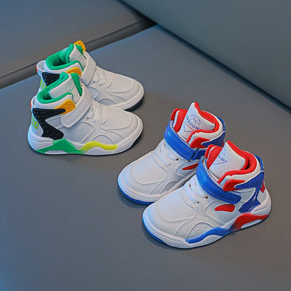 🏃‍♂️ Hoge Sneakers voor Kinderen – Stijlvol & Veilig voor Buiten!
