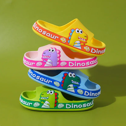 🦖✨ Dinosaurus Slippers – Veilig en Speels voor Kinderen!