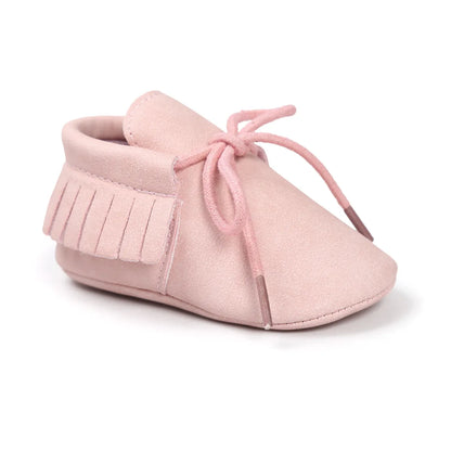 Zachte Suède Mocassins – Stijlvol en Comfortabel voor je Baby!