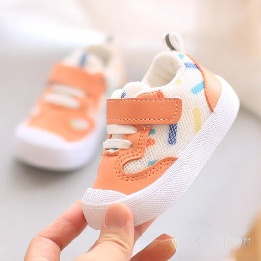 👟 Luchtige Sneakers met Klittenband – Licht & Comfortabel!