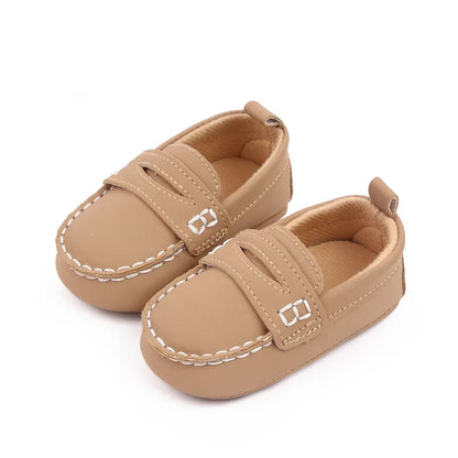 Soft Moccasins with Rubber Sole – Perfect for First Steps!
