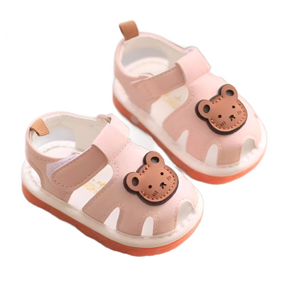 🐻✨ First Step Sandals – Cute & Comfy for your Little One!