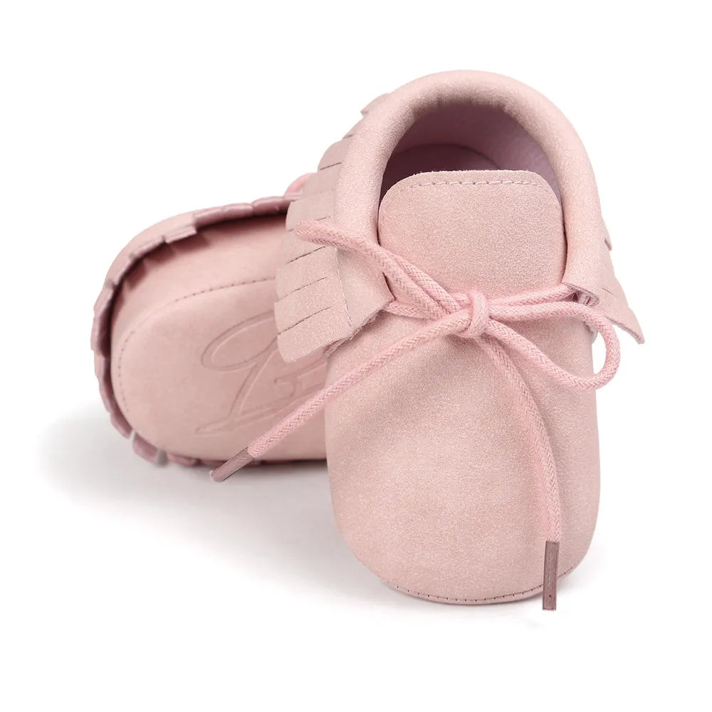 Zachte Suède Mocassins – Stijlvol en Comfortabel voor je Baby!