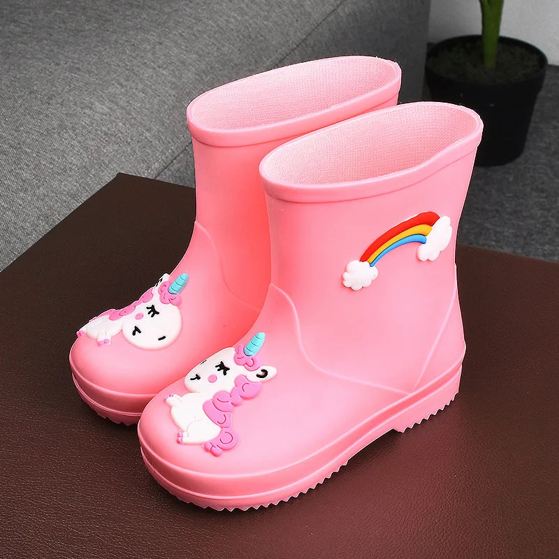 🌧️👢 Kids' Rain Boots – Dry and Tough!