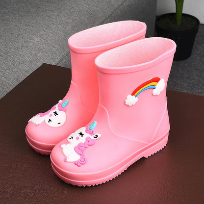 🌧️👢 Kids' Rain Boots – Dry and Tough!