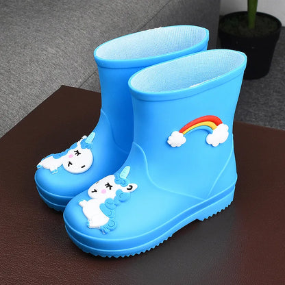 🌧️👢 Kids' Rain Boots – Dry and Tough!