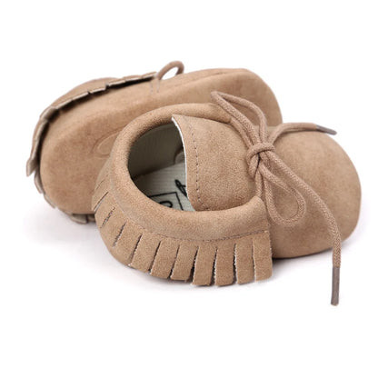 Zachte Suède Mocassins – Stijlvol en Comfortabel voor je Baby!