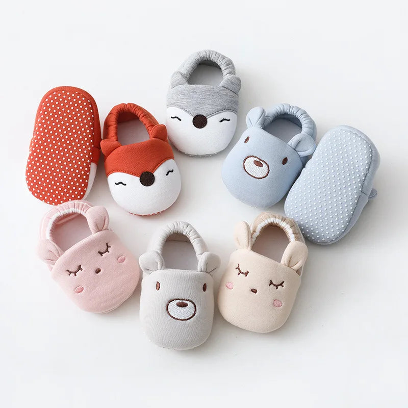 Schattige Antislip Babyschoentjes – Perfect voor de Eerste Stapjes!