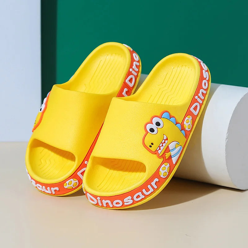 🦖✨ Dinosaurus Slippers – Veilig en Speels voor Kinderen!