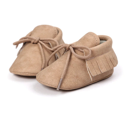 Zachte Suède Mocassins – Stijlvol en Comfortabel voor je Baby!