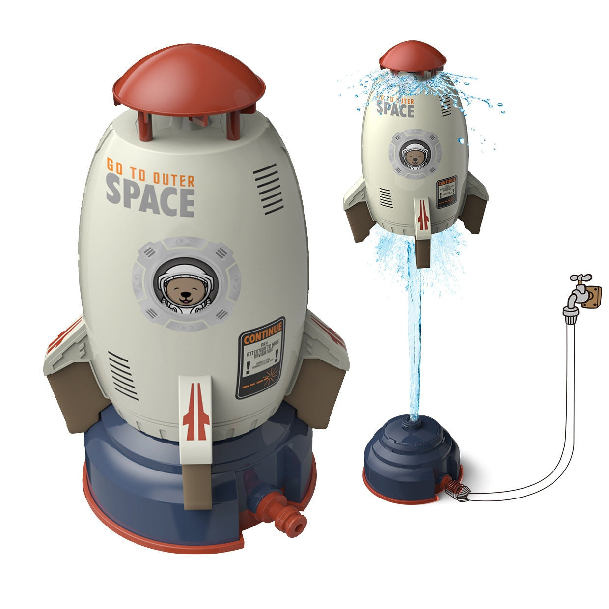 WaterRaket Speelset – Spetterend Buitenplezier voor Kinderen