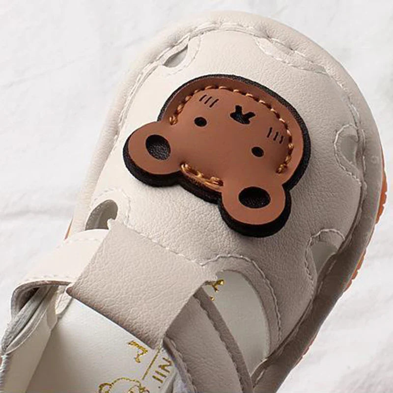 🐻✨ First Step Sandals – Cute & Comfy for your Little One!