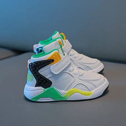 🏃‍♂️ Hoge Sneakers voor Kinderen – Stijlvol & Veilig voor Buiten!