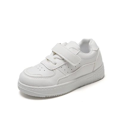 🏃‍♂️✨ Tough & Stylish Leather Sneakers for Little Adventurers