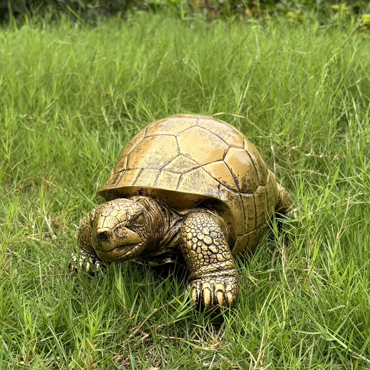 Decoratief Schildpad Tuinbeeld van Hars voor Tuin Terras of Buitenruimte