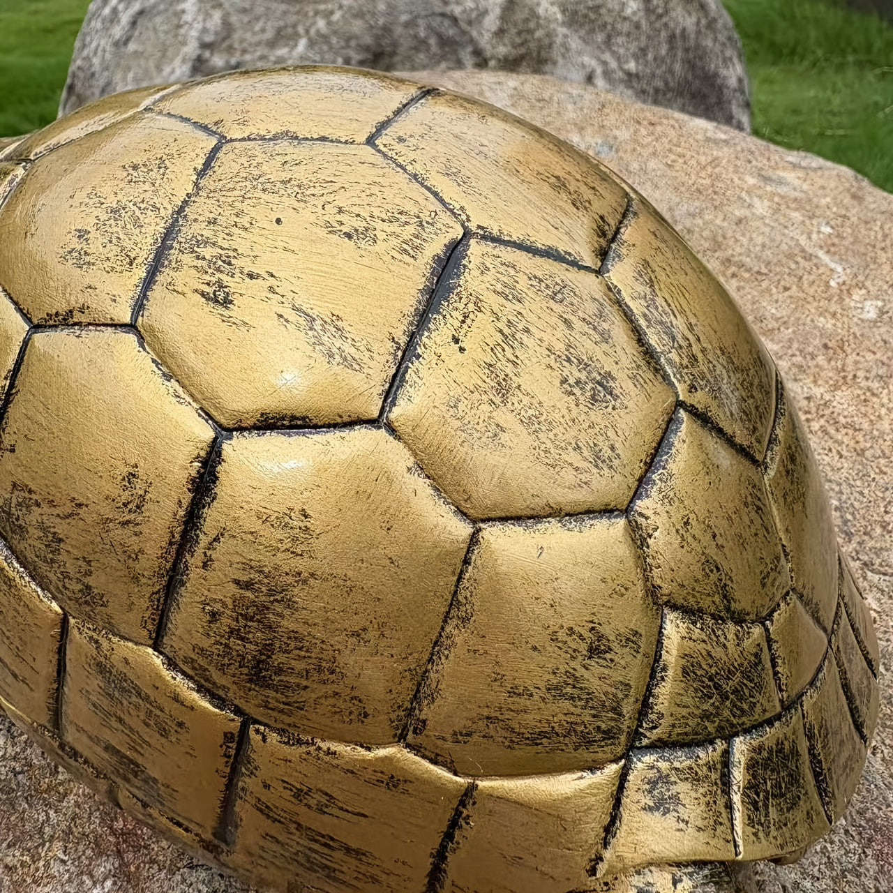 Decoratief Schildpad Tuinbeeld van Hars voor Tuin Terras of Buitenruimte