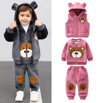 Bear Fashion Set - Comfortabel & Warmerend – Herfst/Winter Pakje