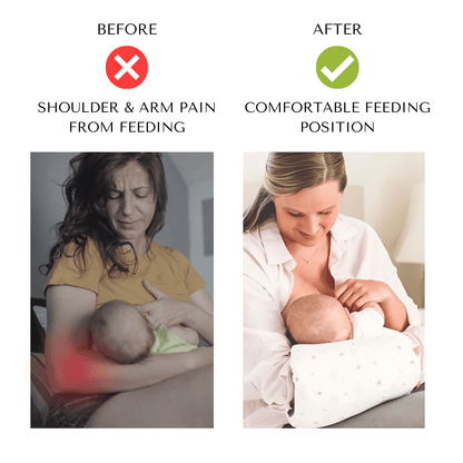 MamaFlow Voedingskussen™ – comfortabel voeden, ontspannen genieten