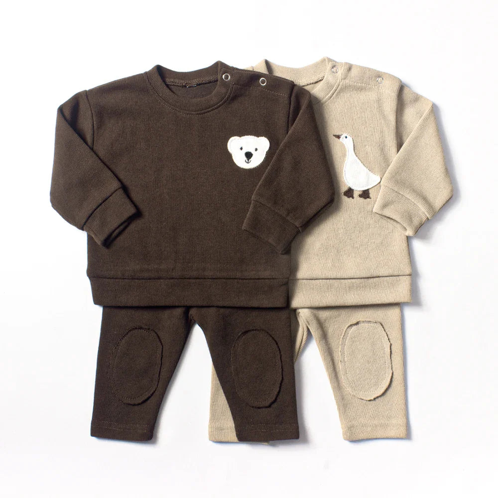 Trendy babykleding set – schattige babykleertjes voor jongens & meisjes