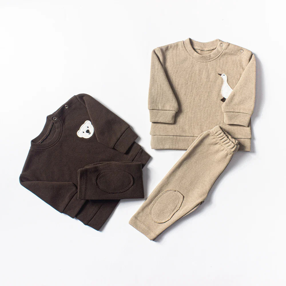 Trendy babykleding set – schattige babykleertjes voor jongens & meisjes