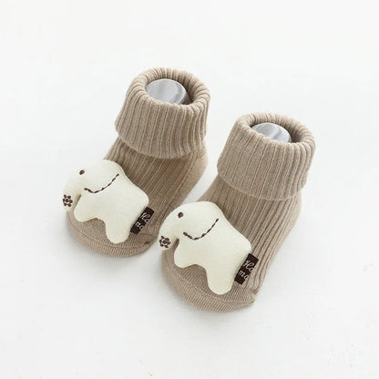 Schattige baby sokken en kniekousen met dierenprint – Babykleding