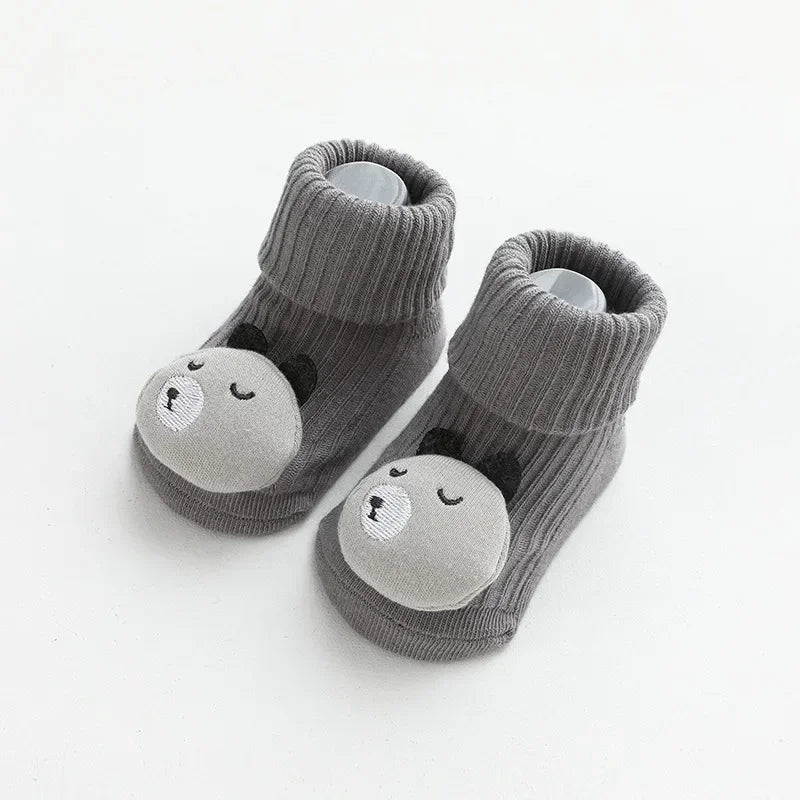 Schattige baby sokken en kniekousen met dierenprint – Babykleding