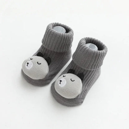 Schattige baby sokken en kniekousen met dierenprint – Babykleding