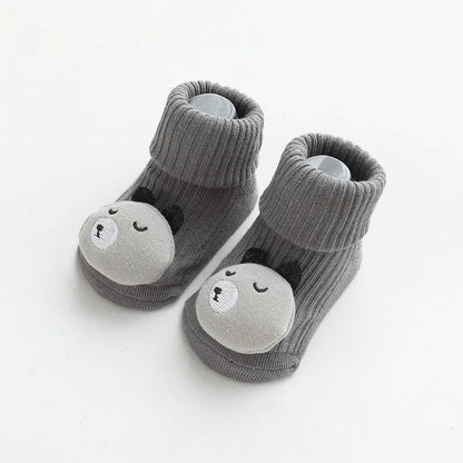 Schattige baby sokken en kniekousen met dierenprint – Babykleding