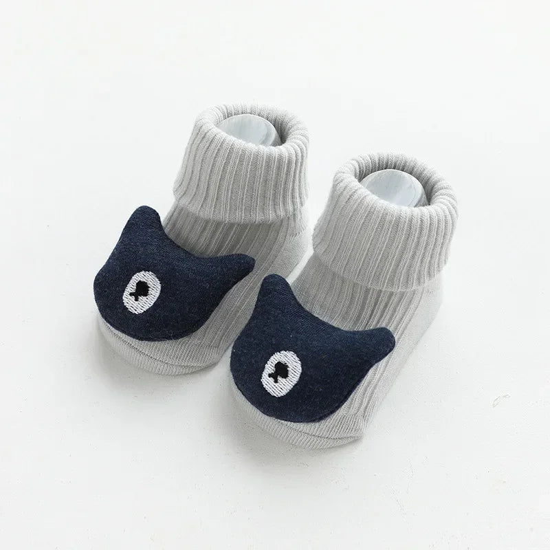 Schattige baby sokken en kniekousen met dierenprint – Babykleding