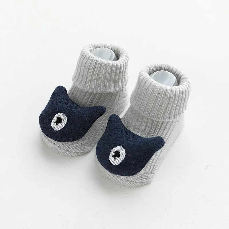 Schattige baby sokken en kniekousen met dierenprint – Babykleding