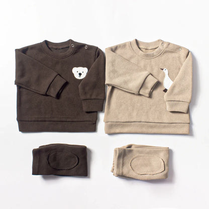 Trendy babykleding set – schattige babykleertjes voor jongens & meisjes