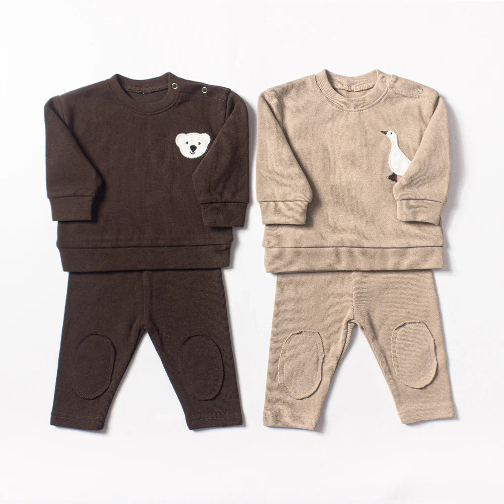 Trendy babykleding set – schattige babykleertjes voor jongens & meisjes