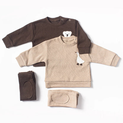 Trendy babykleding set – schattige babykleertjes voor jongens & meisjes