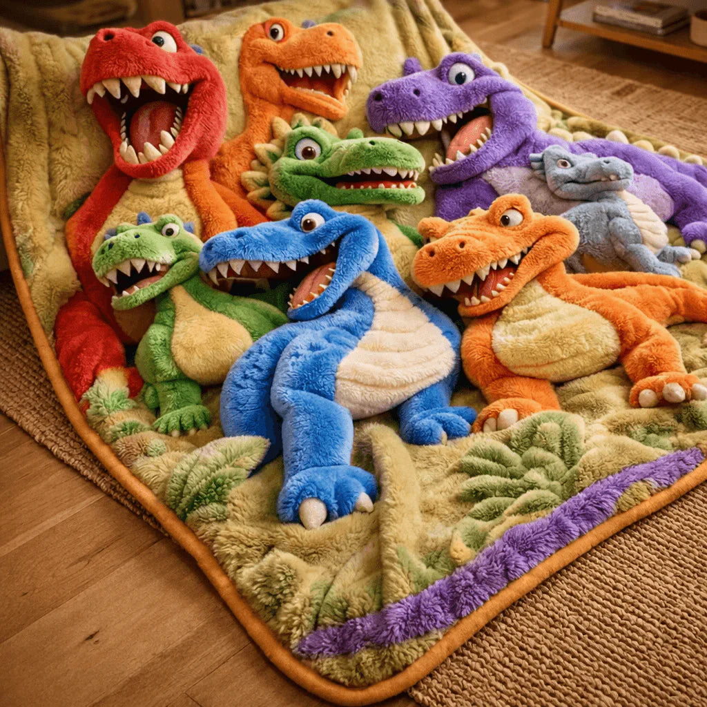 DinoDroom Deken – Ultiem Knus & Speels Comfort