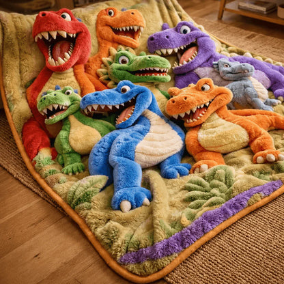 DinoDroom Deken – Ultiem Knus & Speels Comfort