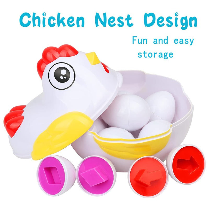 Egg Puzzle™ - Hersenkraker voor Kinderen - Creatieve eierdoos
