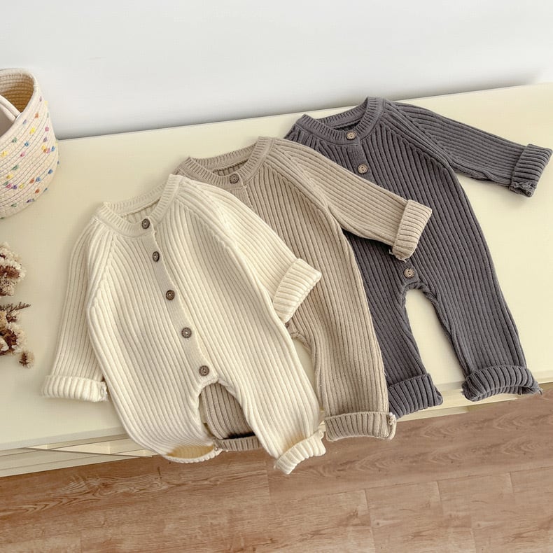 Saar & Otje – Comfortabel & Stijlvol – Gebreide Romper