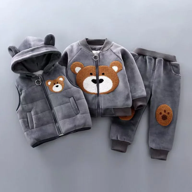 Bear Fashion Set - Comfortabel & Warmerend – Herfst/Winter Pakje