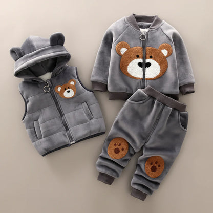 Bear Fashion Set - Comfortabel & Warmerend – Herfst/Winter Pakje