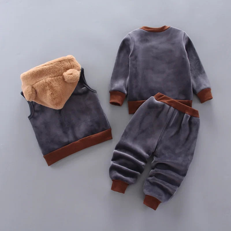 Bear Fashion Set - Comfortabel & Warmerend – Herfst/Winter Pakje