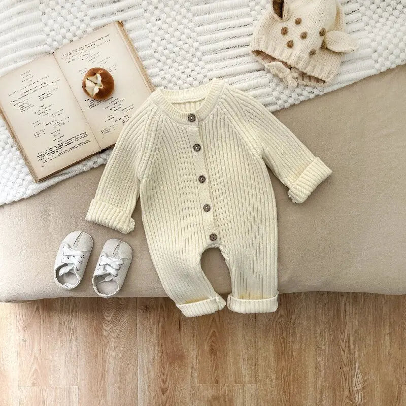 Saar & Otje – Comfortabel & Stijlvol – Gebreide Romper