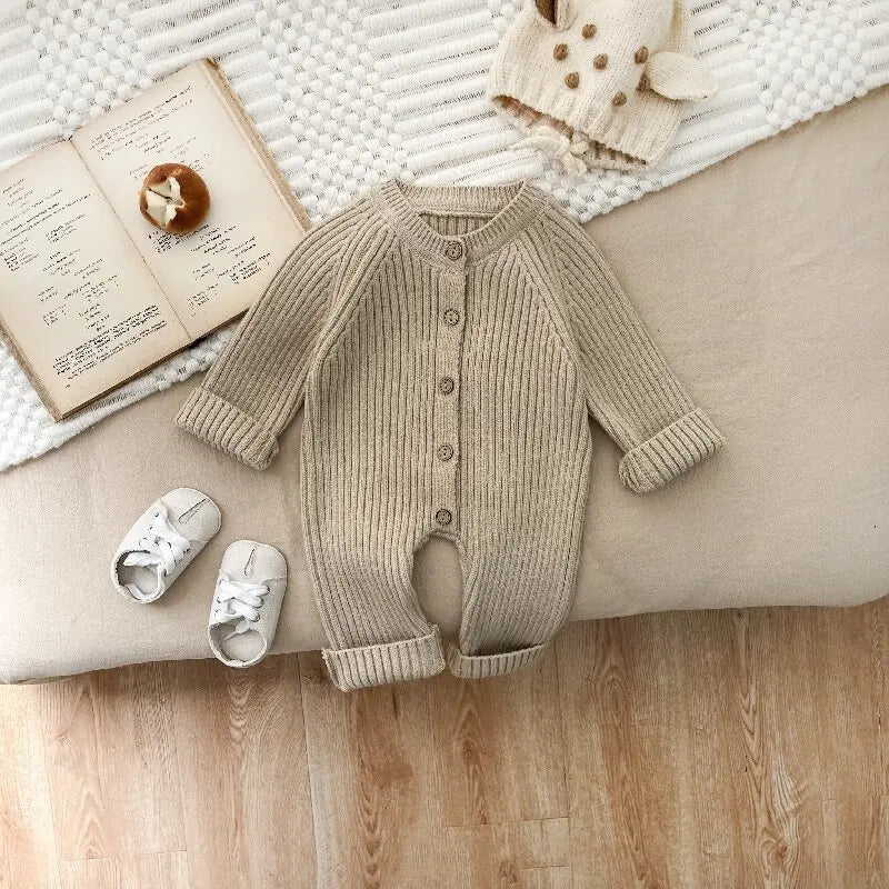 Saar & Otje – Comfortabel & Stijlvol – Gebreide Romper