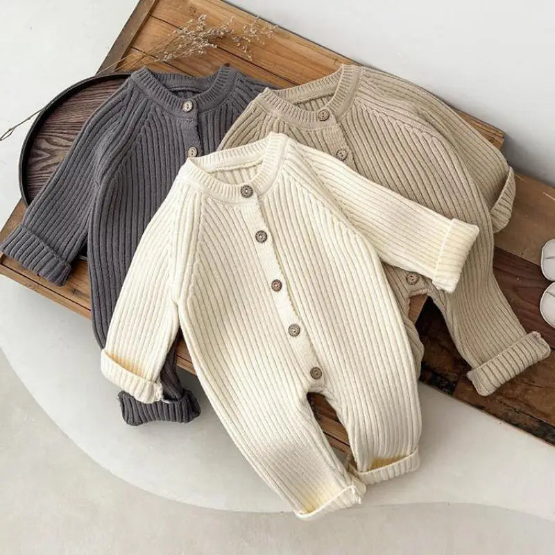 Saar & Otje – Comfortabel & Stijlvol – Gebreide Romper