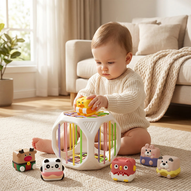 ShapePlay Baby Ontdekkingskubus™ – spelenderwijs leren en ontdekken | TIJDELIJK 50% KORTING