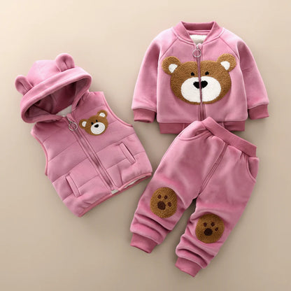 Bear Fashion Set - Comfortabel & Warmerend – Herfst/Winter Pakje