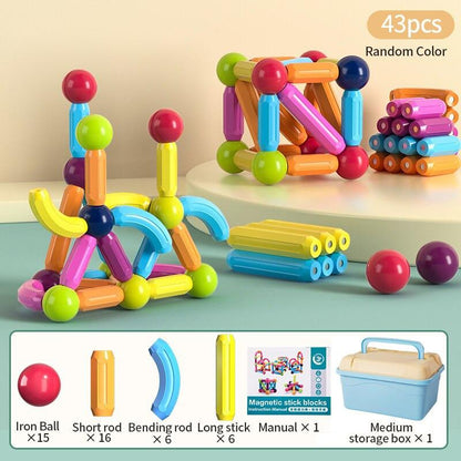 MagneetBouw Set – Creatief Leren & Eindeloos Spelen